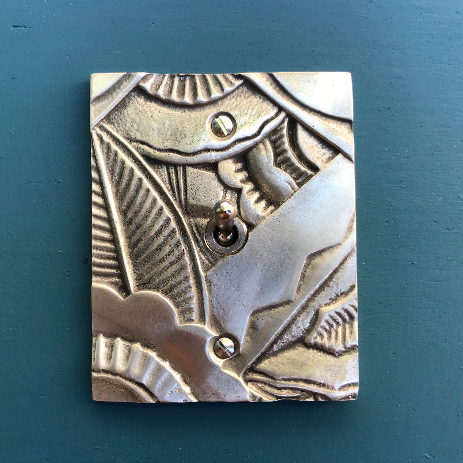 1921- interrupteur art déco.1