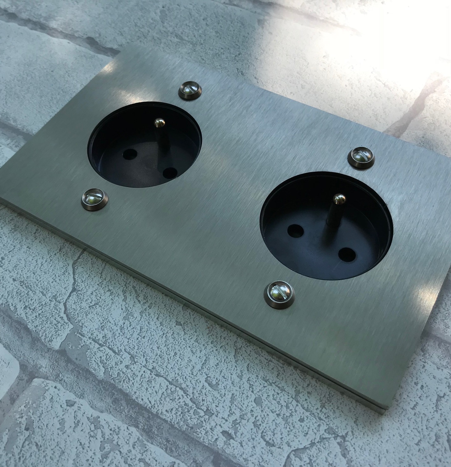 6i2-prise double inox rectangle.2