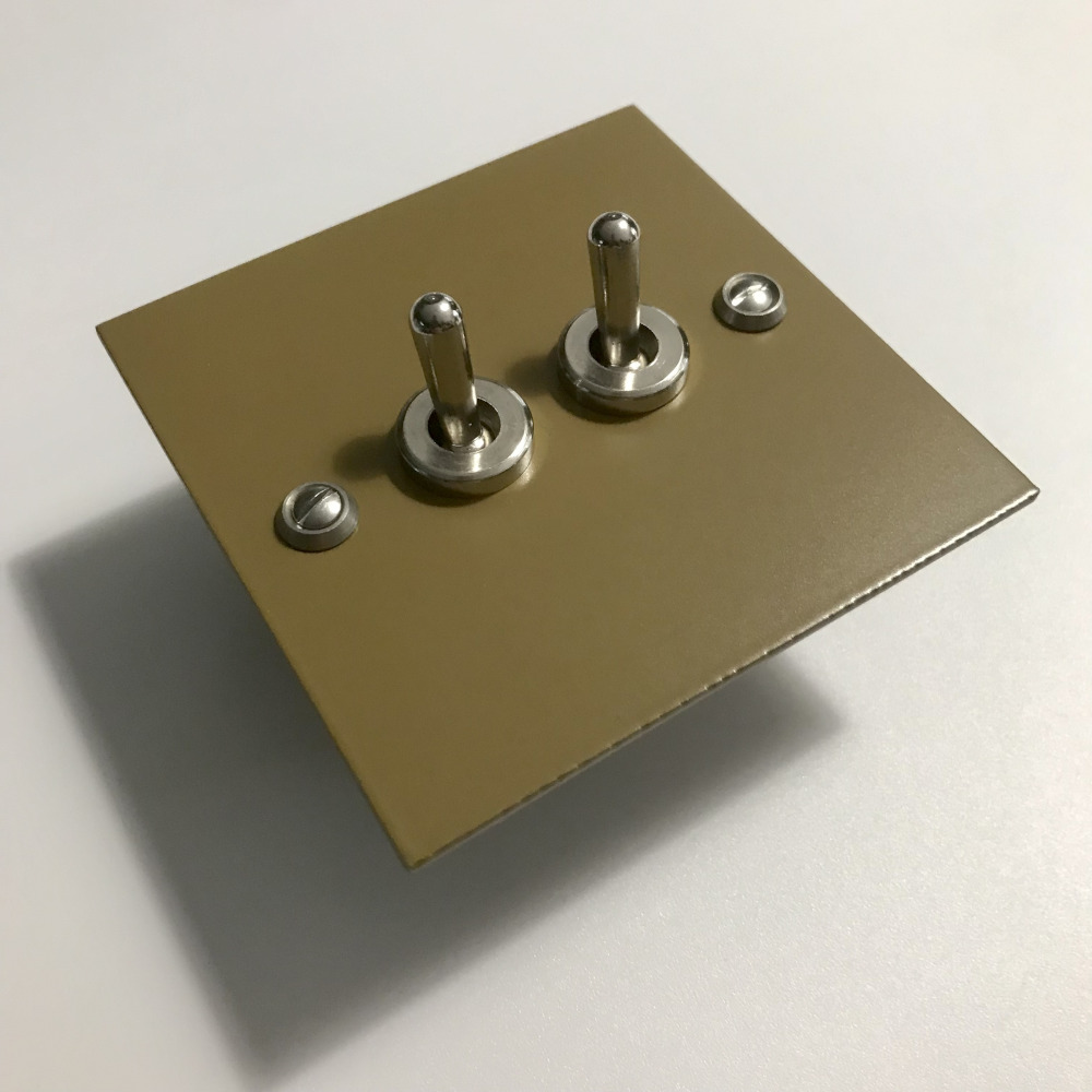 2bv4-interrupteur à levier-brun vert-2