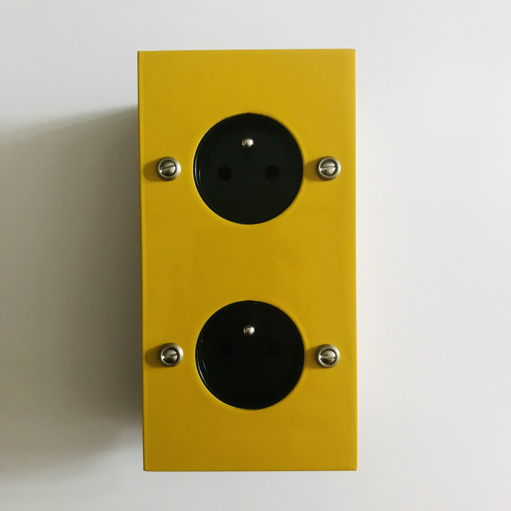 6j4-double prise-jaune miel-3