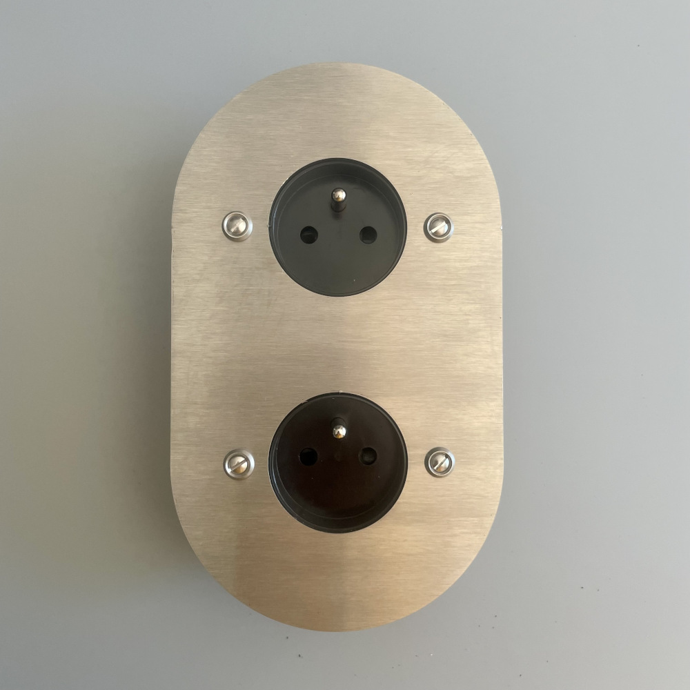 6i1-double prise design-inox-rond.2